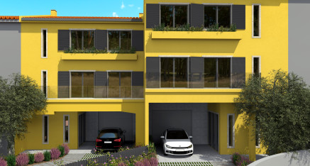Entrada e alçado principal (II)