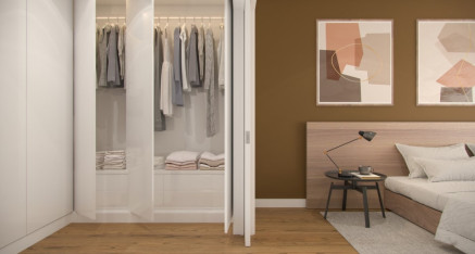 Frações T3 - suite e closet